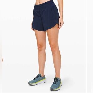 Lululemon Track That Short 5” in True Navy
